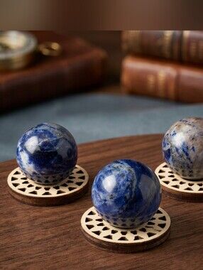 Lot of 3 Sodalite Spheres